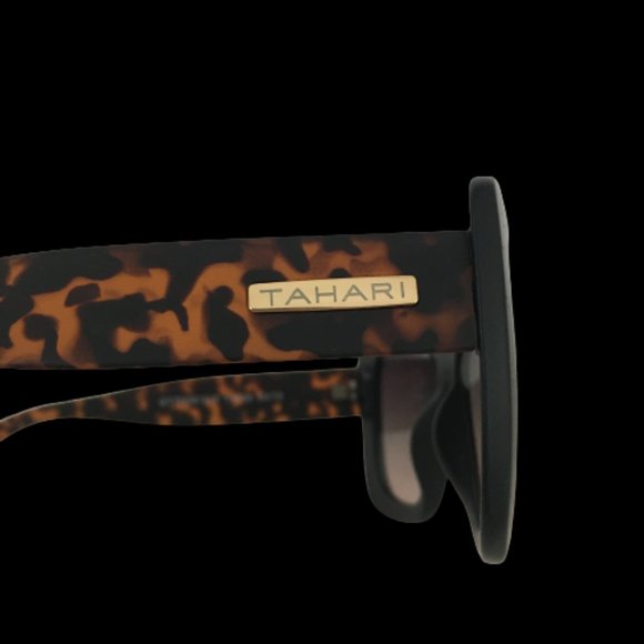 Tahari Sunglasses Black & Brown SKU 000347-6 - Picture 3 of 6